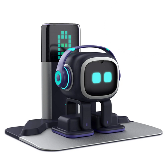 EMO Go Home Robot, AI Työpöytälemmikki lataustelakalla, Living.AI