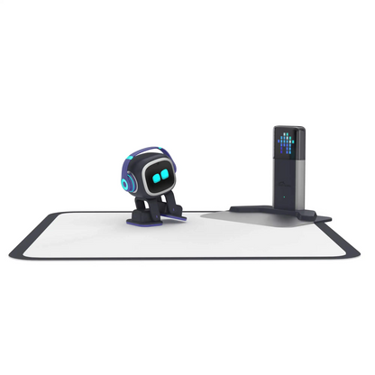 EMO Go Home Robot, AI Desktop Pet with Charging Dock, Living.AI